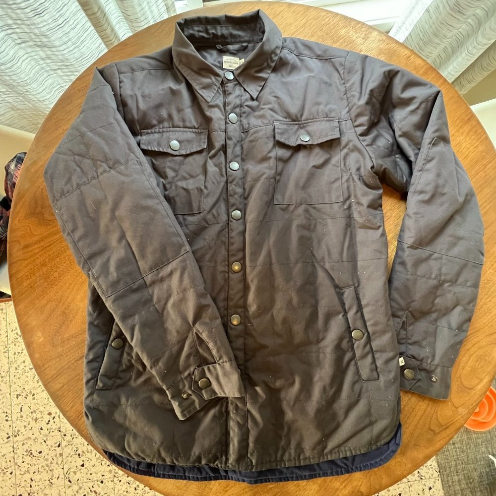 Bridge & Burn Jacket Over shirt quilted Men's